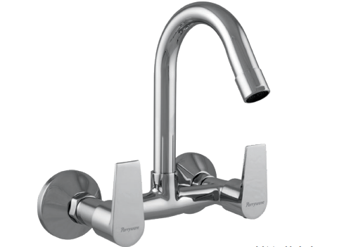 Parryware Praseo Wall Mounted Sink Mixer