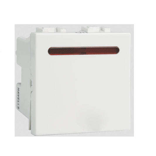 Havells 32A DP Switch with indicator Coral