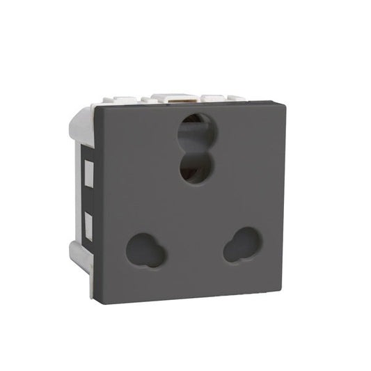 Havells 25A Shuttred Socket Coral Ebony