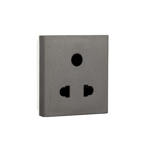 Havells 6A 3 Pin Socket Oro Metallica