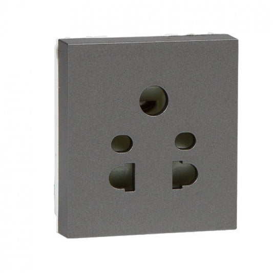 Havells 6A 5 Pin Socket Oro Metallica