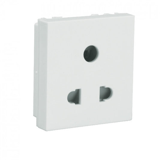 Havells 6A 3 Pin Shuttered Socket Oro