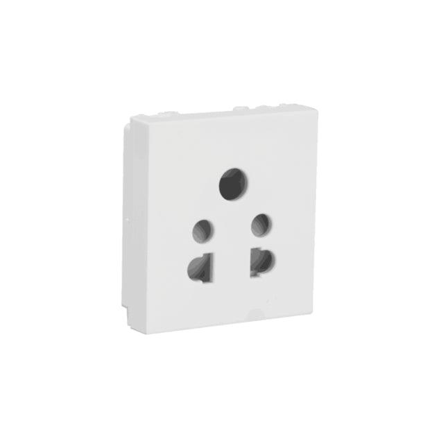 Havells 6A 5 Pin Shuttered Socket Oro