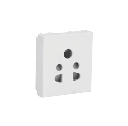 Havells 6A 5 Pin Shuttered Socket Oro