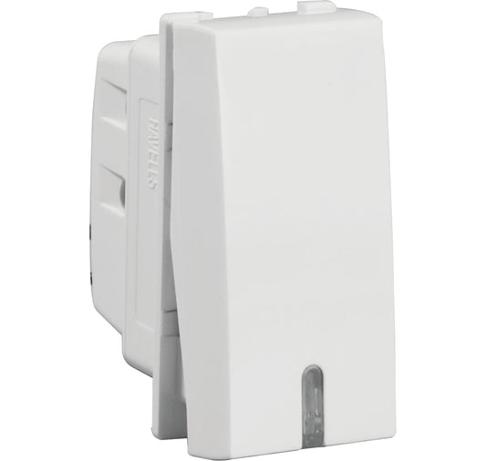 Havells 16A 1 way Switch with indicator Oro